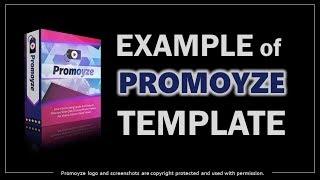 Example of Promoyze Video Template