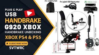 How To Setup USB Handbrake | Plug & Play G920 Compatible With Xbox ONE/Xbox S | Handbrake Unboxing