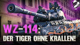 WZ-114: Der neue Marathon für den Tiger ohne Krallen! [World of Tanks - Gameplay - Deutsch]