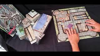 Unboxing Dungeon Tiles Reincarnated City Set