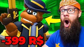 Kupiłem *JACKPOT FREDDY* Za "399R$" Oraz Testuję "NOWY UPDATE" We *FNAF TOWER DEFENSE* Na ROBLOX