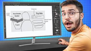 How I actually make THUMBNAILS FOR MY CLIENT...