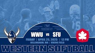 SB | #10 WWU vs. Simon Fraser (April 25, 2025)