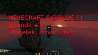 Minecraft Skyblock ep.1 | ''Pocetak, umalo kraj''