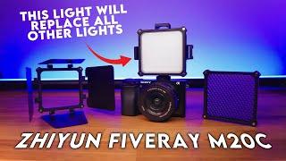 IMPRESSIVE 20w RGB Pocket Light | Zhiyun Fiveray M20C Review/Unboxing 
