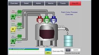 WinCC V7.4 Step by Step #1: Here's the App you will create!  Learn SCADA Programming #WinCCGURU