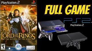 The Lord of the Rings: The Return Of the King [PS2] Longplay Walkthrough Playthrough Full Movie Game