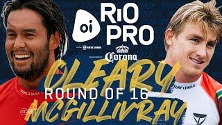 Connor O'Leary vs Matthew McGillivray | Oi Rio Pro - Round of 16 Heat Replay