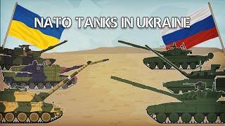 Leopard, Abrams, and Challenger Tanks in Ukraine