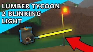 How to make blinking light in Lumber Tycoon 2 [Roblox]