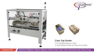 Automatic Case Sealer - Carton Sealer | Clearpack