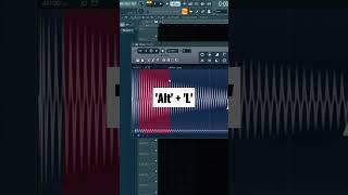 FL STUDIO TIPS&TRICKS: How To Turn ANY 808 to a SUB BASS! #shorts #flstudio #flstudiotipsandtricks