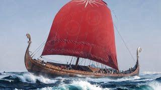 World's LARGEST Viking Ship Ever Built in Modern Times: Sail Against Monster Waves & Storms