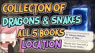 ALL 5 BOOKS LOCATION Enkanomya |Collection of Dragons & Snakes Quest| - Genshin Impact