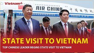 Top Chinese leader begins state visit to Vietnam