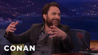 Charlie Day Almost Killed Danny DeVito | CONAN on TBS