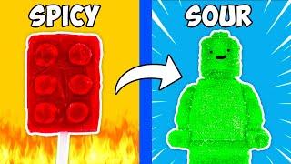 Spicy Vs Sour LEGO Candy