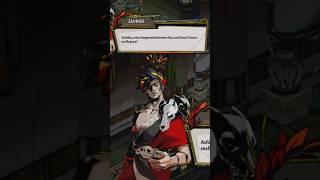 Zagreus asks Achilles what happened with Nyx and Dusa #hades