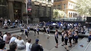 Paddington Public School dances on Georgetown St. Sydney