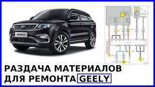 СРОЧНАЯ РАЗДАЧА материалов по GEELY