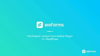 The Fastest Contact Form Builder Plugin for WordPress