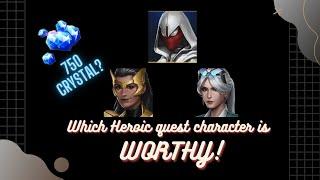 Heroic quest Which character Worthy - Marvel Future Fight