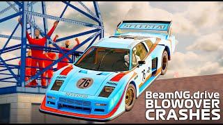 Motorsport Blowover Crashes #2 | BeamNG.drive