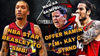 WOAH! ₱1M+ ANG OFFER RIN NG GINS KAY C-STAND! | NBA STAR MICHAEL BEASLEY GAWING IMPORT NG SMB!?