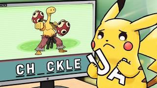 Pokemon Wheel of Fortune, but all the puzzles are dumb