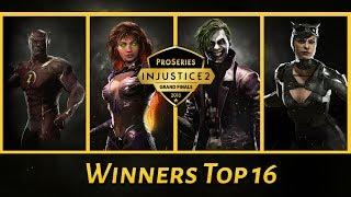 Injustice 2 Pro Series Finals 2018: SonicFox, HoneyBee, Tweedy, Semiij  (Winners Top 16)