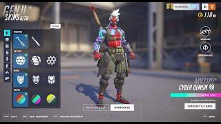 Overwatch 2 Level 80 Battle Pass - Genji Skin