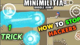 DA2 | How To Stop Hackers in Mini militia || Only 1 Trick To Stop hackers