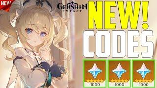 ALL NEW !! GENSHIN IMPACT REDEEM CODES 2023 - GENSHIN IMPACT CODES 2023 || GENSHIN CODES