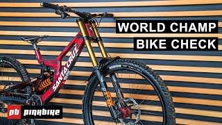 Jackson Goldstone's 2022 Santa Cruz V10 DH Bike Check