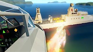 SUPER SECRET SHIP SINKING MISSION! - Stormworks Multiplayer Gameplay