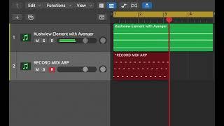 Record VPS Avenger Arpeggiator into Logic X
