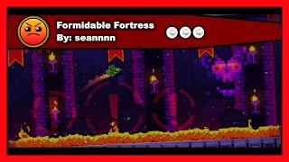 Geometry Dash - Formidable Fortress by seannnn All Coins 100% Complete