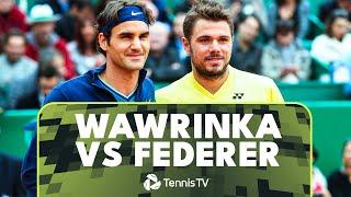 When Stan Wawrinka Won His First Masters 1000 Title vs Roger Federer | Monte Carlo 2014 Final