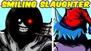 FNF VS JEFF THE KILLER / SMILING SLAUGHTER (FNF MOD/Creepypasta/Scary) | Friday Night Funkin