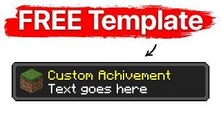 How To Make a Custom Minecraft Achievement