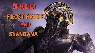 warframe: how to get free|frost prime, exclusive syandana