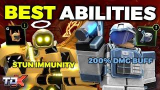 Ranking Every Tower Ability Tierlist! (Ability Hotbar Update!) | Roblox