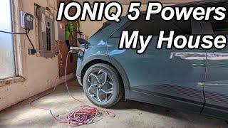 5 Days of Emergency Backup Power Using V2L Adapter | Ioniq 5 | EV6 | GV60 | EV9 | Kona | Ioniq 6