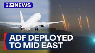 Australian military deployed in Middle East to evacuate Australians | 9 News Australia