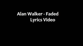 Alan Walker-Faded со словами