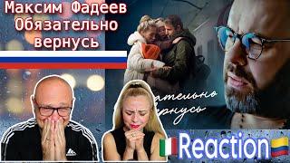  Максим Фадеев — «Обязательно вернусь» Reaction  Italian 