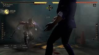 MK11 Kabal (The Spins) Max Dmg Punish Kombo 66% 2 bars + FB