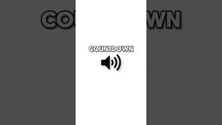 Countdown Sound Effect