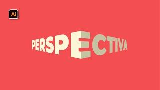 Crear PERSPECTIVA en ILLUSTRATOR | HERRAMIENTA DISTORSIÓN DE PERSPECTIVA | Como USARLA