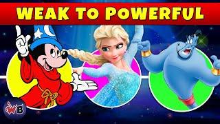 Disney Magic Users: Weak to Powerful 